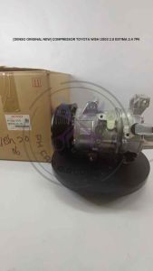 [DENSO ORIGINAL NEW/OEM NEW] COMPRESSOR TOYOTA WISH 2003 2.0 ESTIMA 2.4 7PK 135MM 447180-67903D / 6792 / 447260-1745