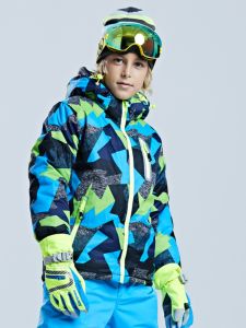 Winter Childrens Ski Suit Separates Suit Winter Female Male Toddler Children Teens Thermal and Windproof Waterproof Baby Ski Clothes