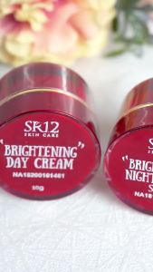 SR12 Cream Brightening Day Night 10g Krim Memudarkan Noda Bintik Hitam Pada Wajah & Mencerahkan Kulit