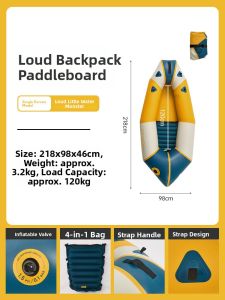 NatureHike | Portable Fishing Inflatable Canoe