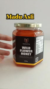 MIZEON Madu Asli Bunga Liar Original Natural Wild Flower Pure Honey Organic 纯天然蜂蜜野花蜜糖 HNB01/S01