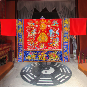 New High-Function Taoist Priest Robes Red Male Tai Chi Clothing Thirty-Six Official Generals Daoist Priest Uniforms