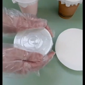 [13cm] SET 500 Tờ Giấy Chống Tràn Miệng Cốc Chống Tràn Cafe Trà Sữa -RA888