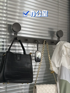 Suction Cup Hook Aluminum Back Door Hook No Drill Wall Mounted Clothes Hanger Hook Bathroom Kitchen Storage Hook