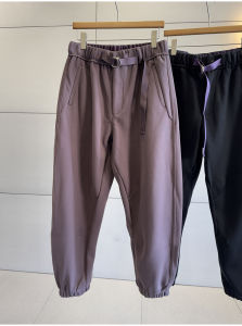 Quần Ống Rộng 3D Dày Dặn Thoải Mái Cho Nam Mùa Thu Đông Quần Nỉ Cotton Polyester Quần Dài Thường Ngày Thoải Mái