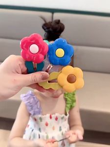 Pinapple กิ๊บติดผมเด็กดอกไม้ร่องรอยคลิปผมหน้าม้าสำหรับสาวน่ารัก กิ๊ฟน่ารักๆ