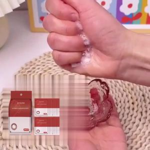 简素净 | Clothes Stain Remover Wipes Instant Deep Cleaning Color Safe Fabric Care Portable Travel Oil Grease Dirt Spot Cleaner Sheets