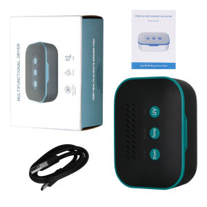 Hearing Aids Dryer Dehumidifier UVC Sterilizer Clean Jewelry Dentures Automatic Drying Case Maintenance Care Box