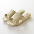 Japanese Style Indoor Slippers Women's Summer Lightweight Soft Bottom Slip-On Home Shoes Anti-Slip Odor-Resistant Couples Sandals. 