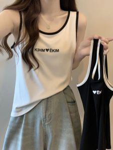 Womens Sleeveless Vest Top Inner Wear Large Size Slimming Outerwear Base Shirt Spring Summer New Arrival Commute Style