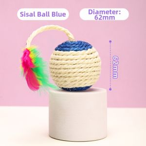 HOOPET | Entertaining Cat Toy - Catnip Ball & Feather Teaser