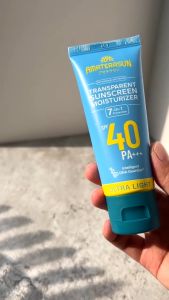 AMATERASUN [REAL SPF Certified] Transparent Sunscreen Moisturizer SPF 43 PA+++ 50gr