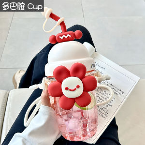 Cốc Đựng Nước Có Van Chui Dung Tích Lớn Cho Nữ Cốc Đựng Đồ Ăn an Toàn Cho Sức Khỏe Dùng Để Uống Nước Mùa Hè Cốc Cầm Tay