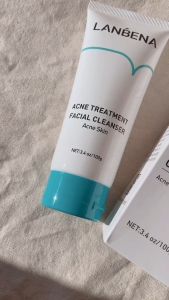 [BPOM] LANBENA Acne Facial Cleanser - Wajah Berjerawat (100 gr)