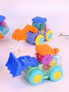 Đồ chơi âm thanh - máy bay xe công trình bánh răng pin nhạc đèn