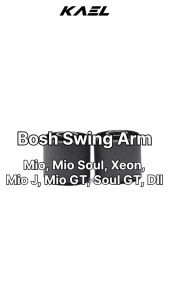 Aksesoris Motor Bosh: Bosh Swing Arm & Karet Bos Bush Sasis Belakang