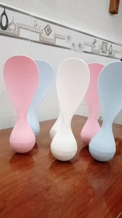 🌸 Muôi Xới Cơm Chống Dính Đế Lật Đật 🌸 - Muỗng Cơm Gỗ | Lazada.vn