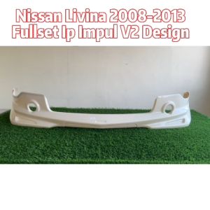 NISSAN GRAND LIVINA 2008-2013 IP-2 IMPUL-2 STYLE FULLSET SKIRTING (FRONT SKIRT SIDE SKIRT REAR SKIRT) PU GETAH BODYKIT