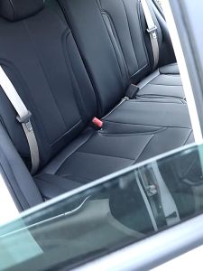 Universal Car Seat Cover PU Leather Auto Interior Front+Back Cushion Full Set Black Seat Protector Covers Fit Most Cars Covers