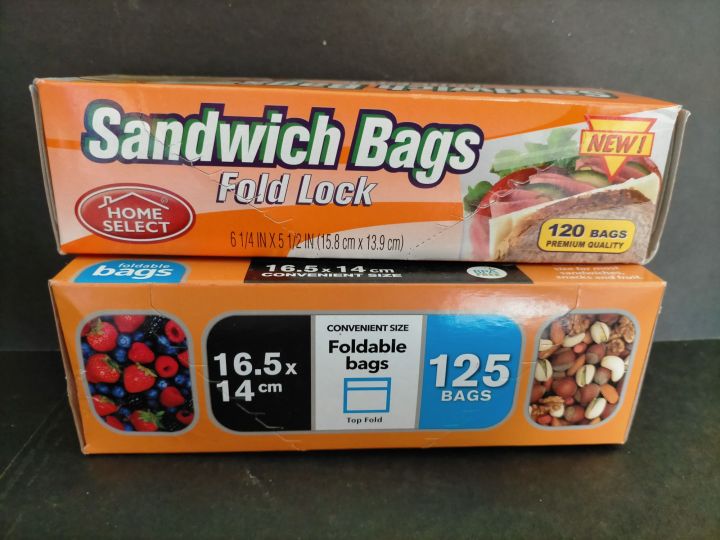 Sandwich Bags Fold lock Lazada PH