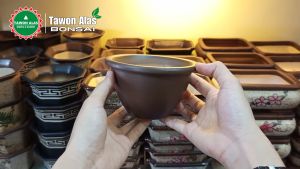 Pot Keramik Bonsai Mame Sukulen Kaktus