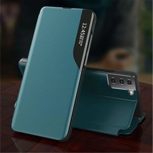 For Samsung Galaxy A55 A35 A15 A05 A05S 5G Phone Case Luxury Small Smart Window View Leather Flip Stand Shockproof Phone Cover