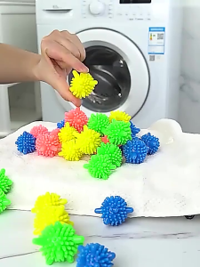 (CANTIKKU20.ID) Bola Karet Mesin Cuci MAGIC LAUNDRY BALL Alat Bantu Pembersih Baju Pencuci
