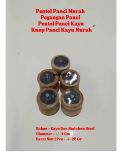 Tutup Panci | Tutup Panci Kayu | Pentol Panci | Knop Panci