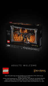 [BrickMonster] Lego 10367 The Lord of the Rings: Balrog™ Book Nook