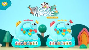 ของเล่นดนตรี เปียโนเล่นเพลงและเสียงไฟ หมวดสัตว์ และพาหนะ เสริมสร้างพัฒนาการ มีหลายแบบให้เลือก