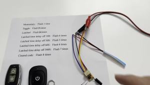 Nút Mở Khóa Cửa Công Tắc Điều Khiển Từ Xa Khóa Vân Tay Không Dây 3.7V-12V Chạy Bằng Pin Điều Khiển Từ Xa Đa Năng