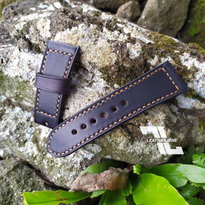 Strap Tali Jam Tangan Kulit Asli Sevenfriday Hitam LL20 Lazada