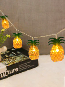 Solar Pineapple Lighting Chain House Courtyard B & B Landscape Decorative Lights Camping Night Market Atmosphere Layout Outdoor Colored Lights