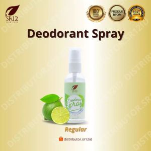 SR12 Deodorant Spray Herbal BPOM – Deodoran Penghilang Bau Ketiak Pria Wanita Aman & Tahan Lama