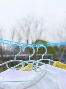 Dây Phơi Đồ Phơi Quần Áo Nhựa DÀI 5 MÉT - Sợi Cước Bện Siêu Chắc Có Nhiều Lỗ Móc Chống Bay Trượt gió và-NIEVE