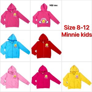 Áo khoác chống nắng cho bé gái chất vải Cotton cao cấp mềm mại thoáng mát và co giản rất tiện lợi cho bé từ 17-38kg mặc