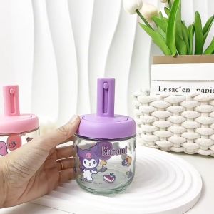 Sanrio Shanghai Hello Kitty My Melody Seasoning Jar Kuromi Cinnamoroll Salt Bottle with Adjustable Spoon