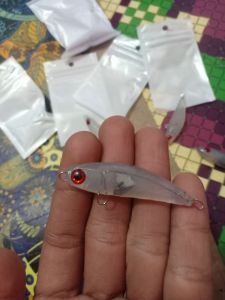 LURE HAMPILI GLUESTICK / LURE SWIMER GLUE STICK 5cm / lure swimmer handmade gluestick