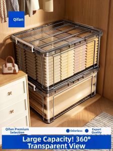Zhifan | Transparent Large Capacity Storage Box With Lid