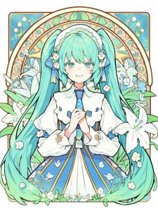 Bandai | Bộ Tranh Kim Cương 5D DIY - Tranh Kính Màu Hatsune Miku Đồ Trang Trí Nhà Cửa Quà Tặng Lý Tưởng Cho Người Yêu Thích Nghệ Thuật