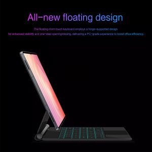 LFOIQN Magic Keyboard for Samsung Galaxy Tab S11 Ultra 14.6 inch SM-X930 X936 S11 11" 2025 Case Smart Multi-touch Keyboard Cover