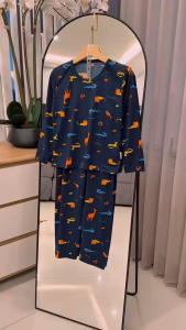 Peachbello Piyama Kaos Anak Laki-Laki Motif Hewan
