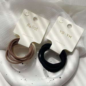 Childrens No-Hair-Damage Elastic Hair Ties Womens Durable High-Elasticity Simple Hair Bands Stylish Hair Bands for Girls