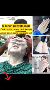 LUMPUR DALAM LAUT NICOTINAMIDE SHOWER KOREA / PREMIUM TONE UP BODY WASH gel mandi pemutih