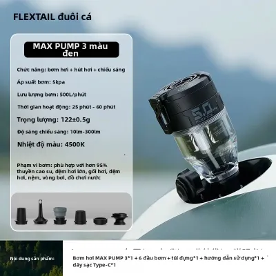 FLEXTAIL | Bơm Hơi Không Dây Di Động