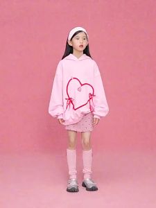 LOVESASAKIDS | Cute Pocket DIY Embroidered Decorative Hoodie
