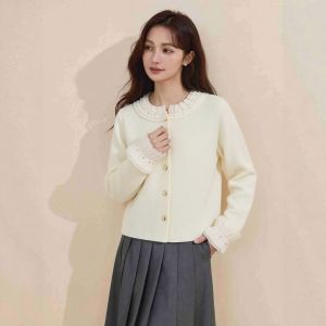 INMAN | Áo Len Cardigan Phong Cách Ngọt Ngào Thanh Lịch Thường Ngày Đa Năng