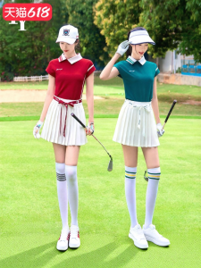 TTYGJ | New Summer Sleeveless Golf Polo Shirt Set