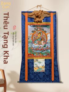 ZANGCUN | Tranh Thêu Trang Trí Thangka Thần Tài