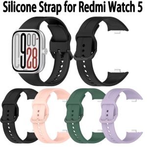 Official Silicone Strap for Redmi Watch 5 Replacement for Redmi Watch 4 Bracelet for Redmi Watch5 Mi Band9 Pro 8Pro Accessorie